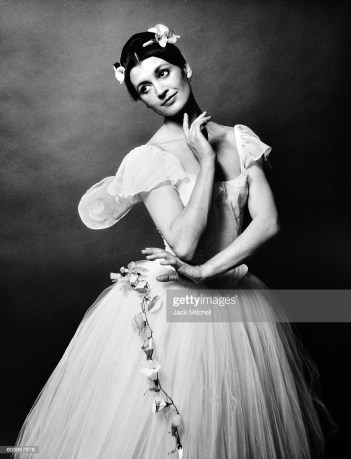 Carla Fracci in La Sylphide, 1967. (Photo by Jack Mitchell/Getty Images)